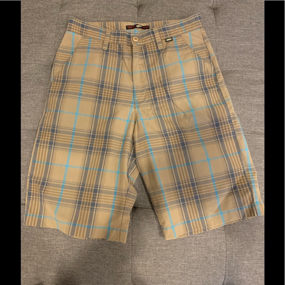 Vans Off The Wall Plaid Shorts